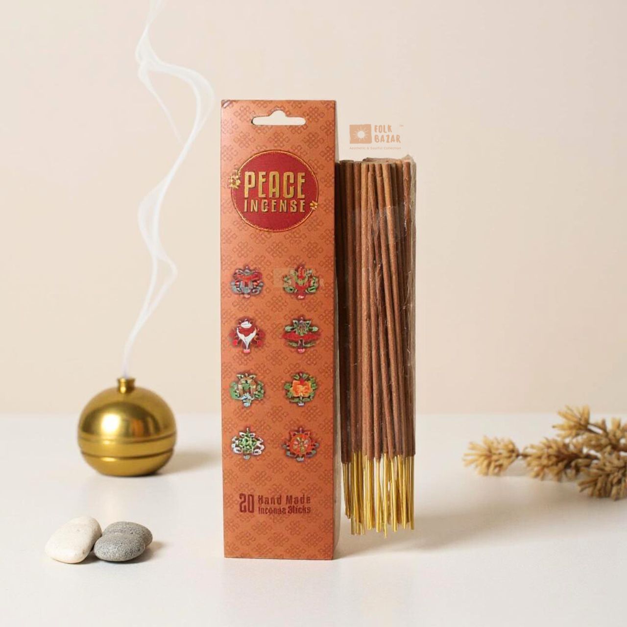 Handmande Peace Incense Sticks (20 sticks per pack)