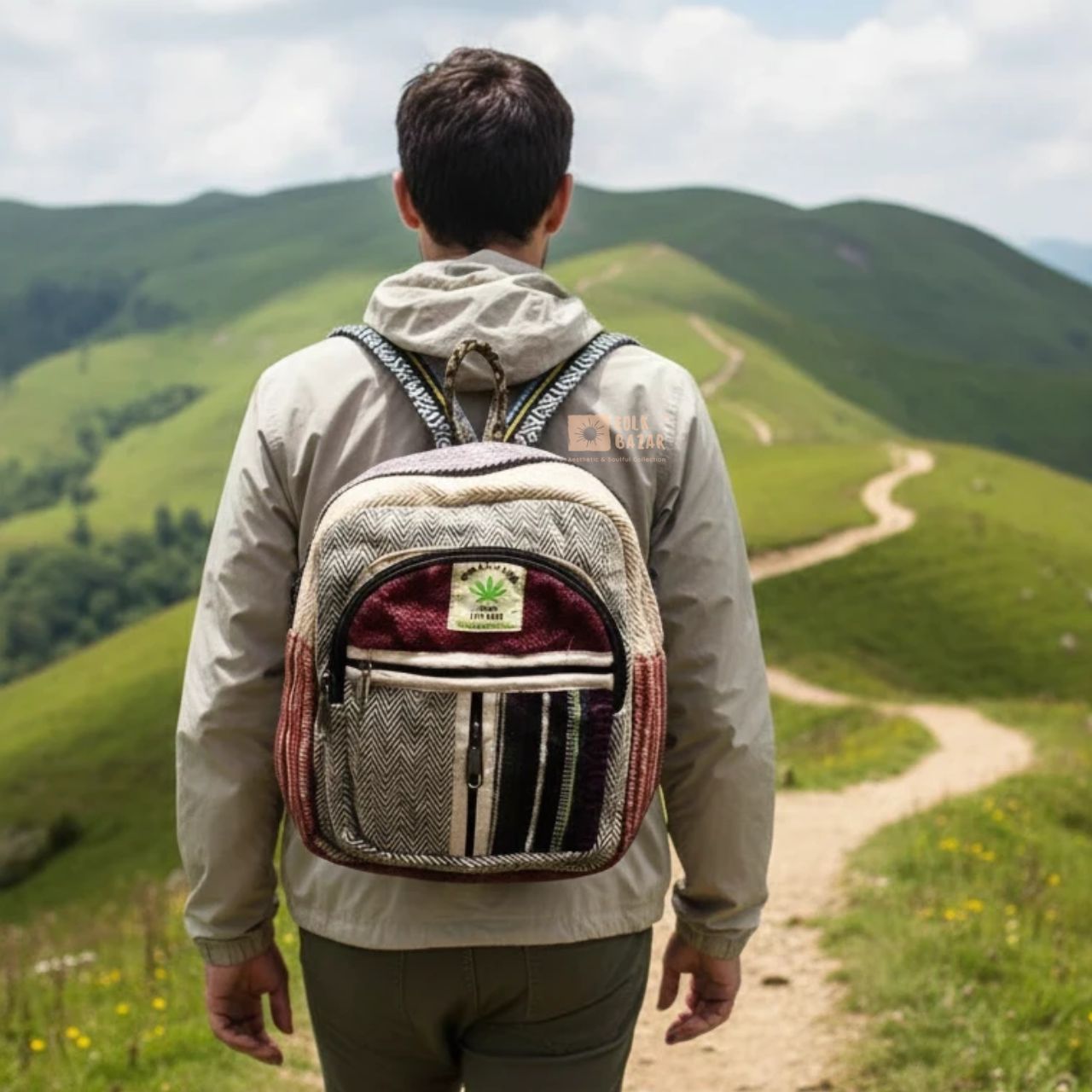 Hemp Backpack-Small
