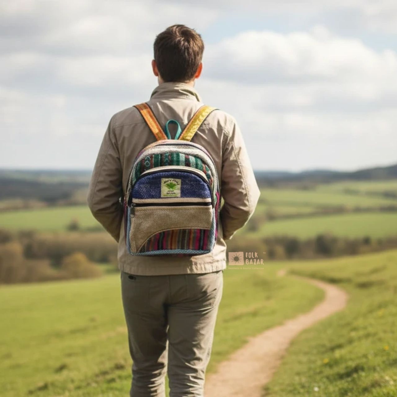 Hemp Backpack-Small