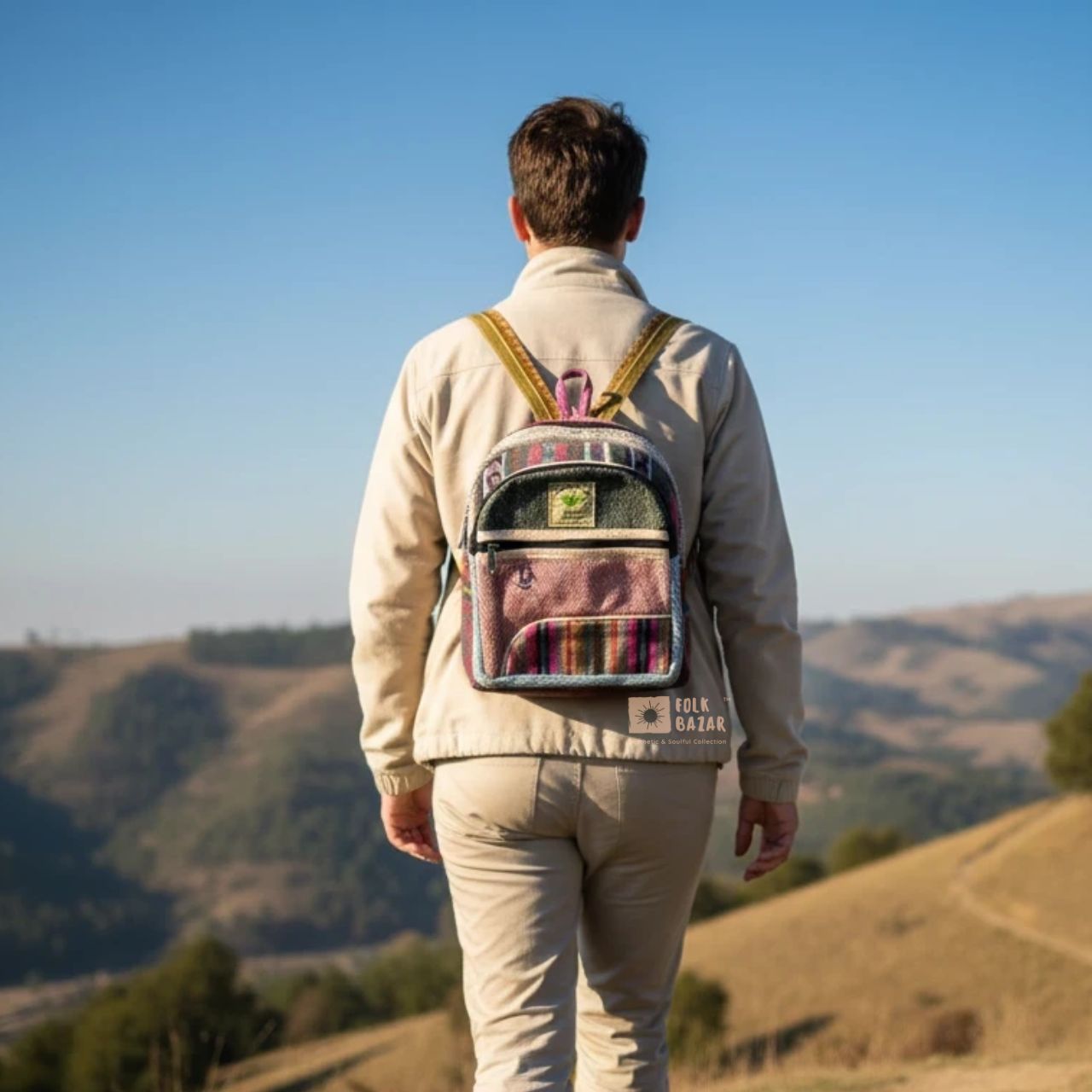 Hemp Backpack-Small