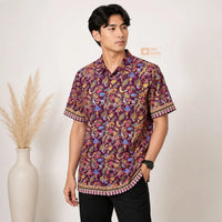 Himalayan Floral Shirt - Purple
