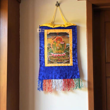 Jambayang - Brocade Computer Canvas Printed Thangka