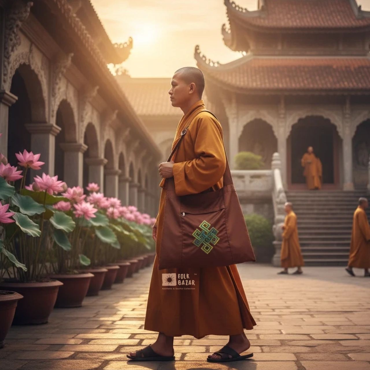 Jhola for Lama, Monk