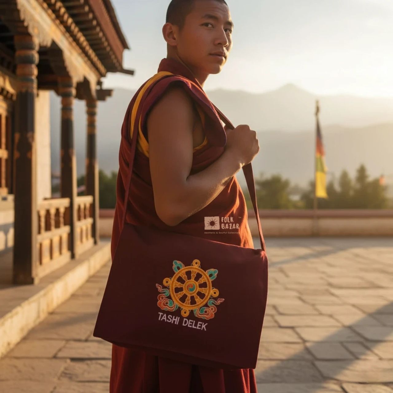 Jhola for Lama, Monk