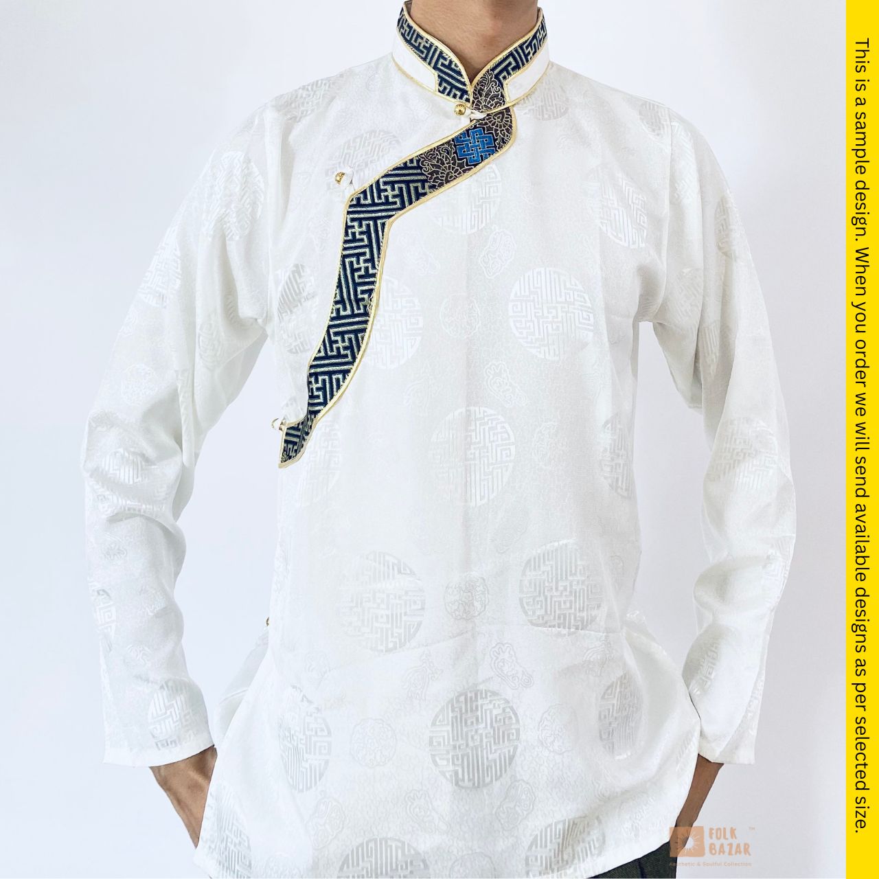 White Khenja Shirt