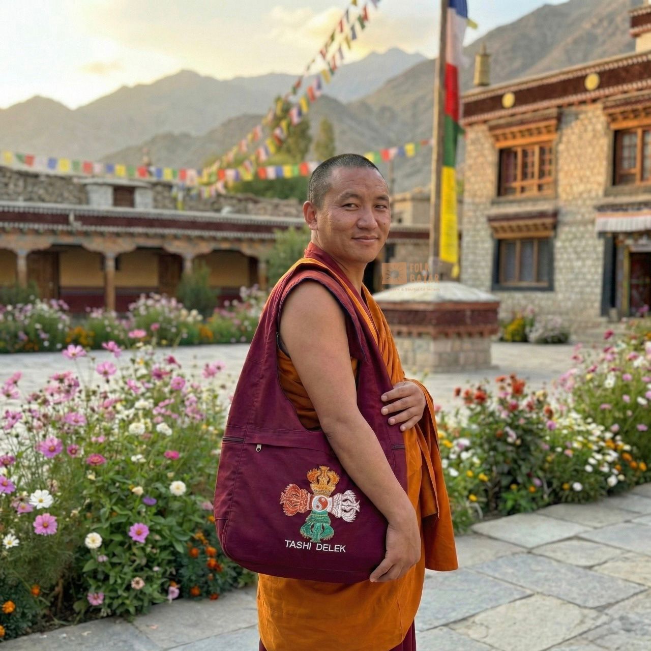 Jhola for Lama, Monk