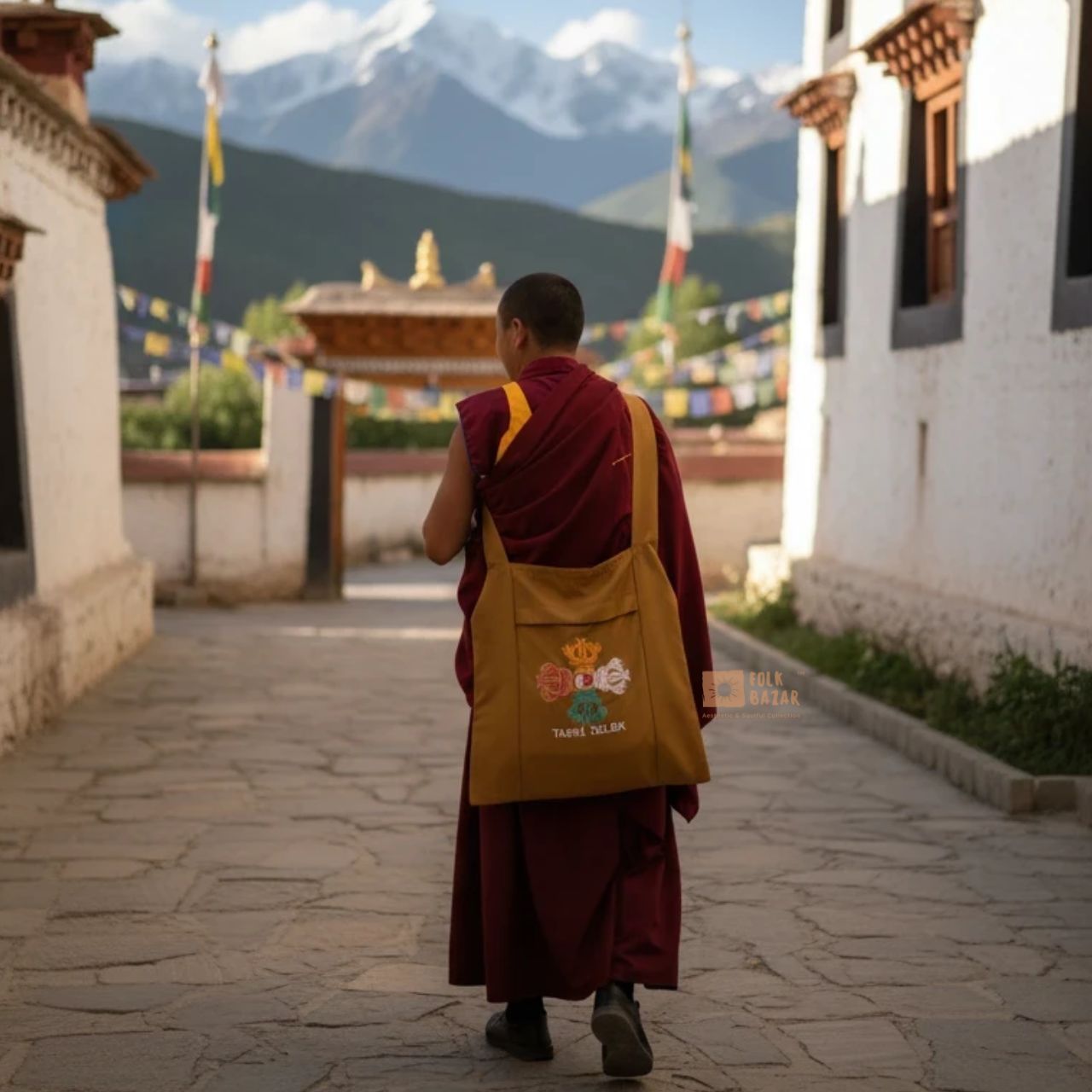 Jhola for Lama, Monk