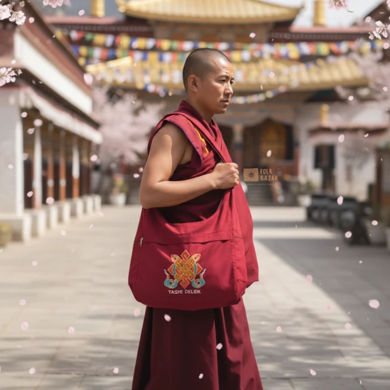 Jhola for Lama, Monk