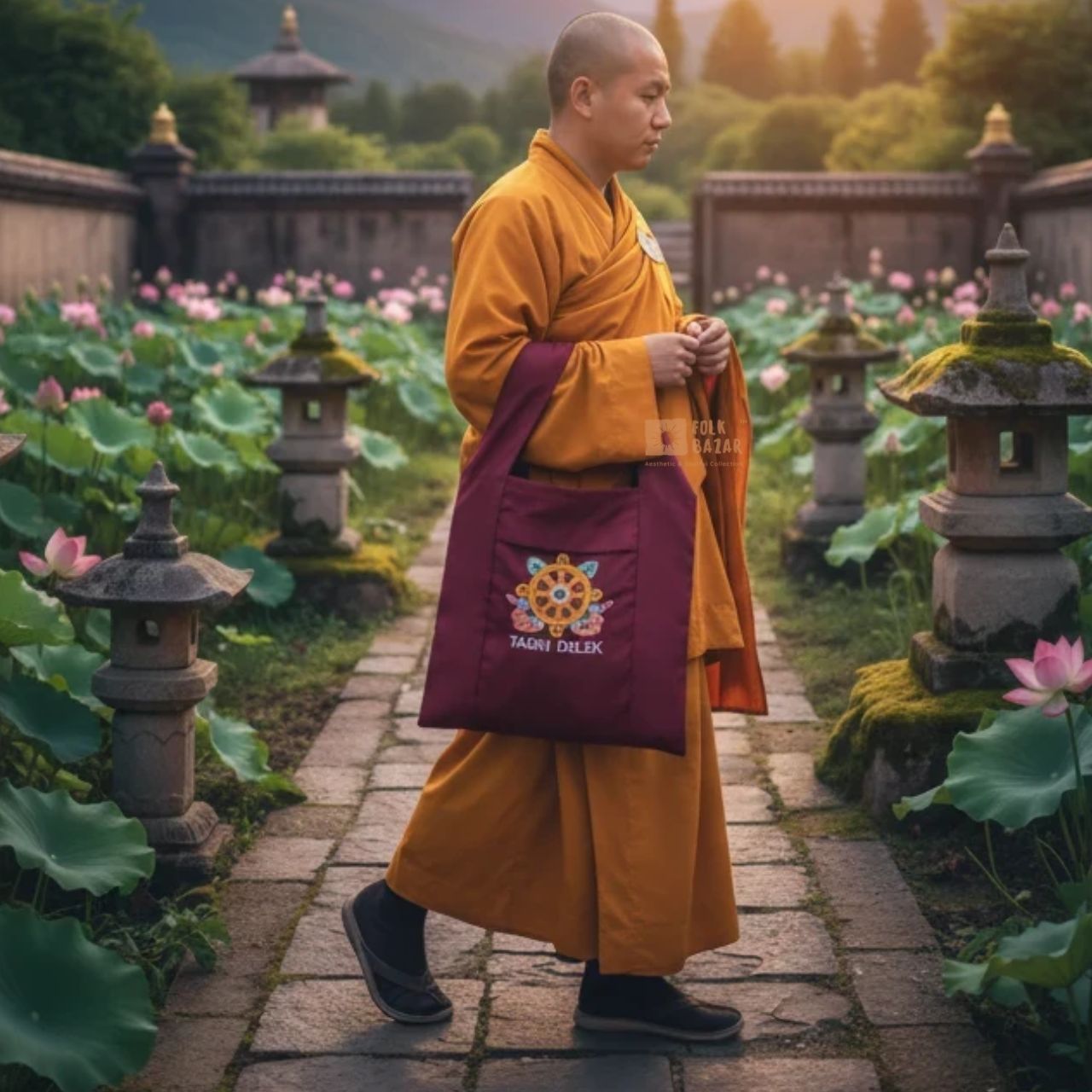 Jhola for Lama, Monk