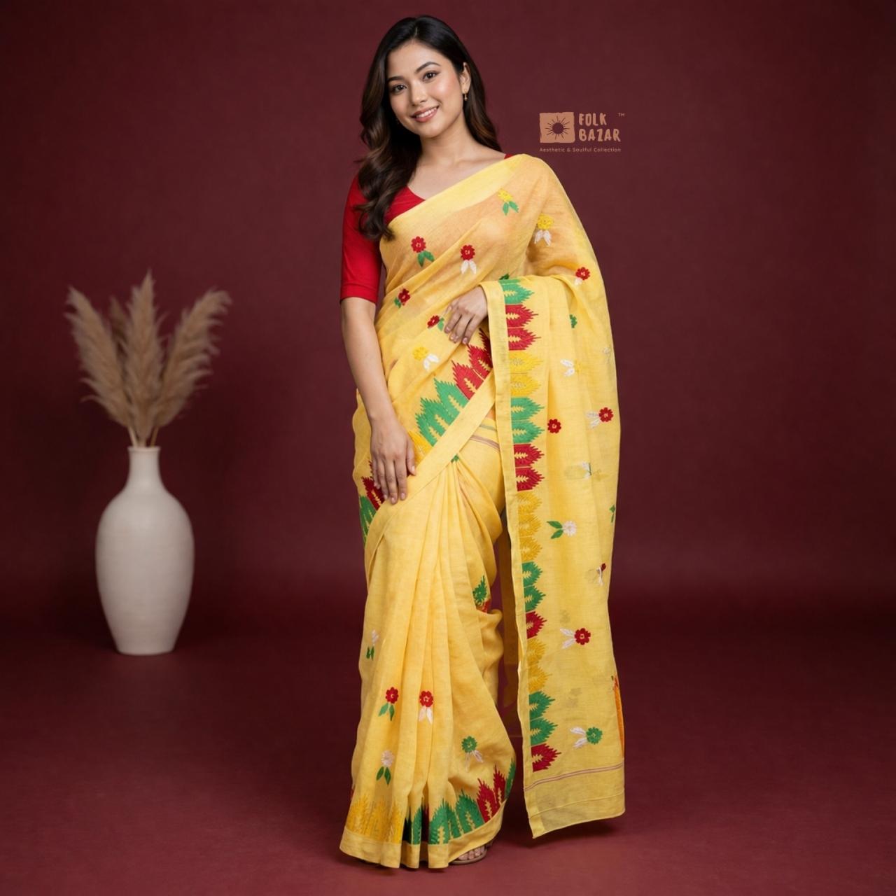 Limbu Saree with Blouse