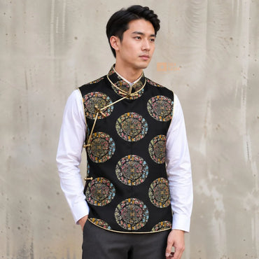 Men’s Tibetan Traditional Waistcoat
