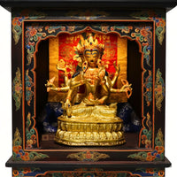 Namgyalma (Goddess with 3 faces) Statue