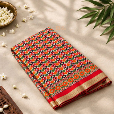 Nepali Traditional Dhaka Saree