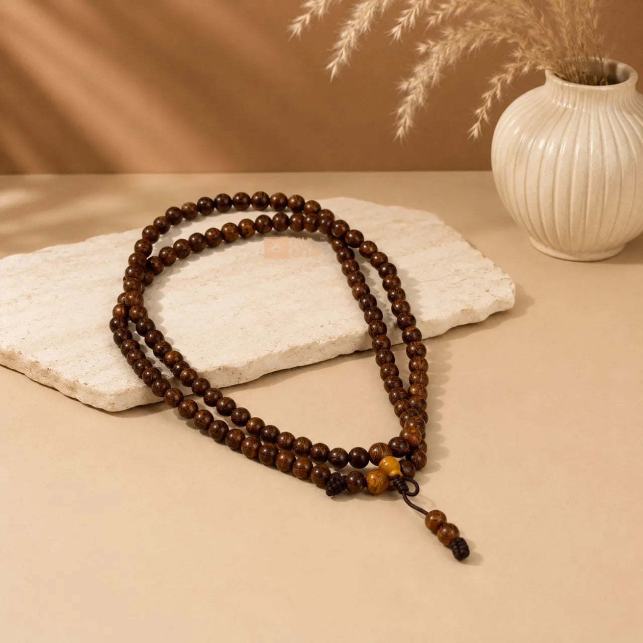 Oak Wood Japa Mala