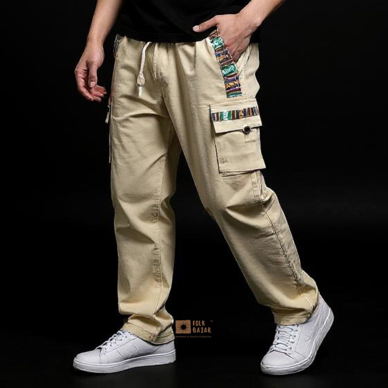 Off White Cargo Pant