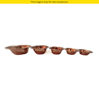 Plain Copper Ting (Offering bowl) (Set of 7)