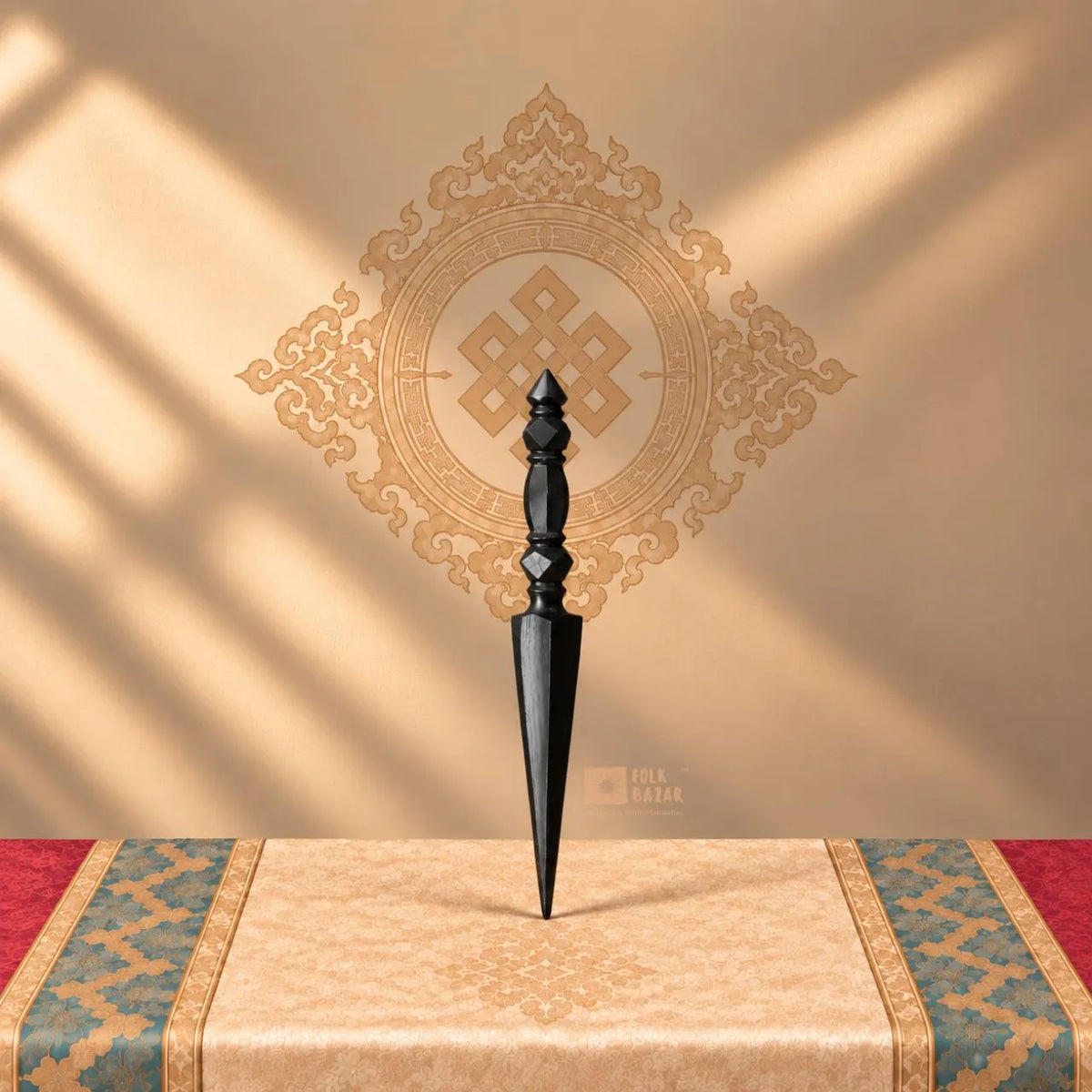 Plain Iron Phurba (without stand)
