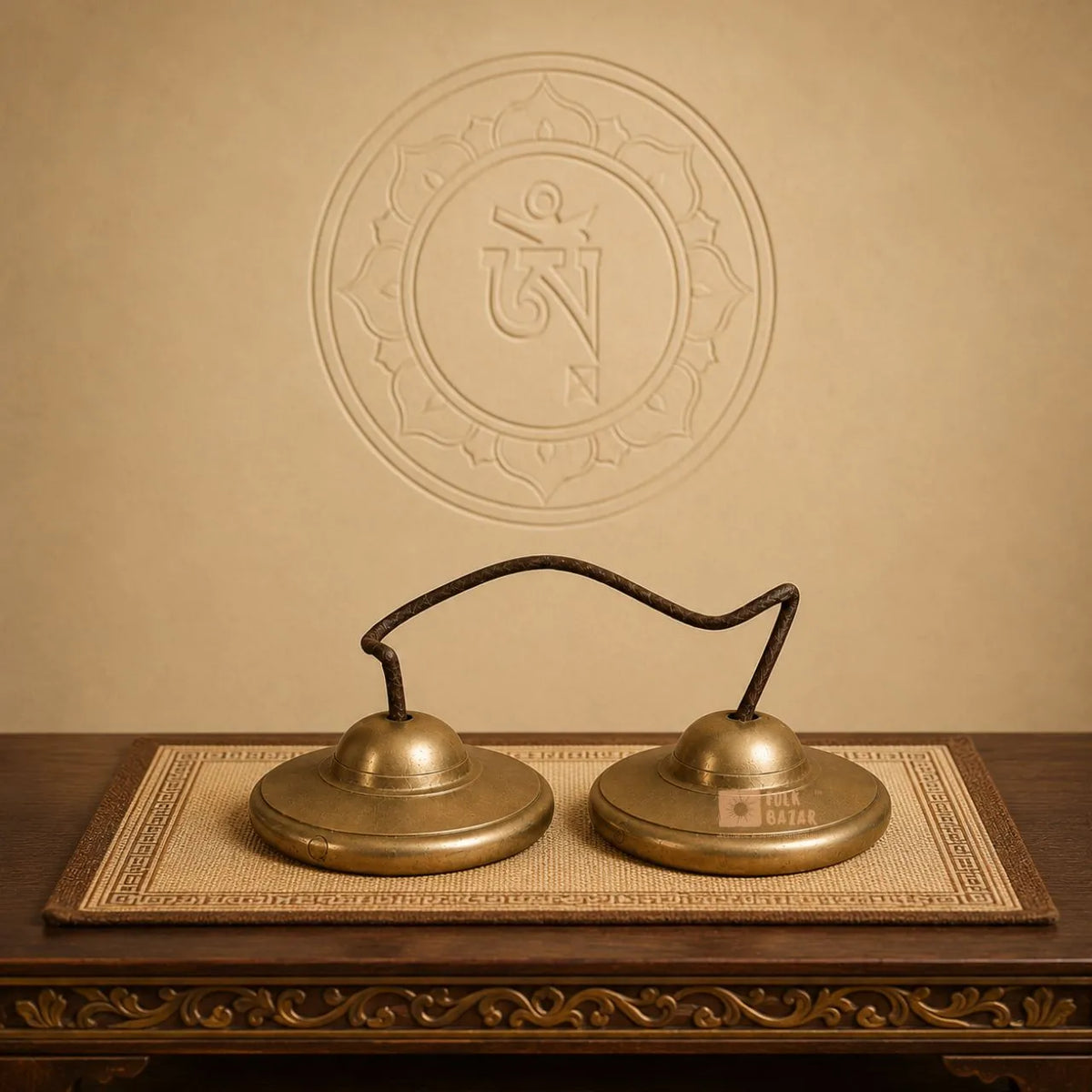 Plain Tingsha Cymbals (1 set)