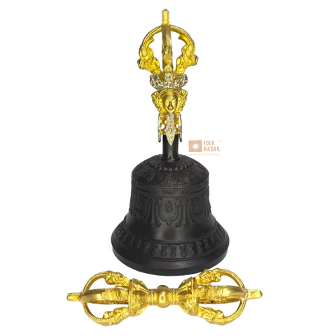 Ringna Black Special Bell and Dorjee