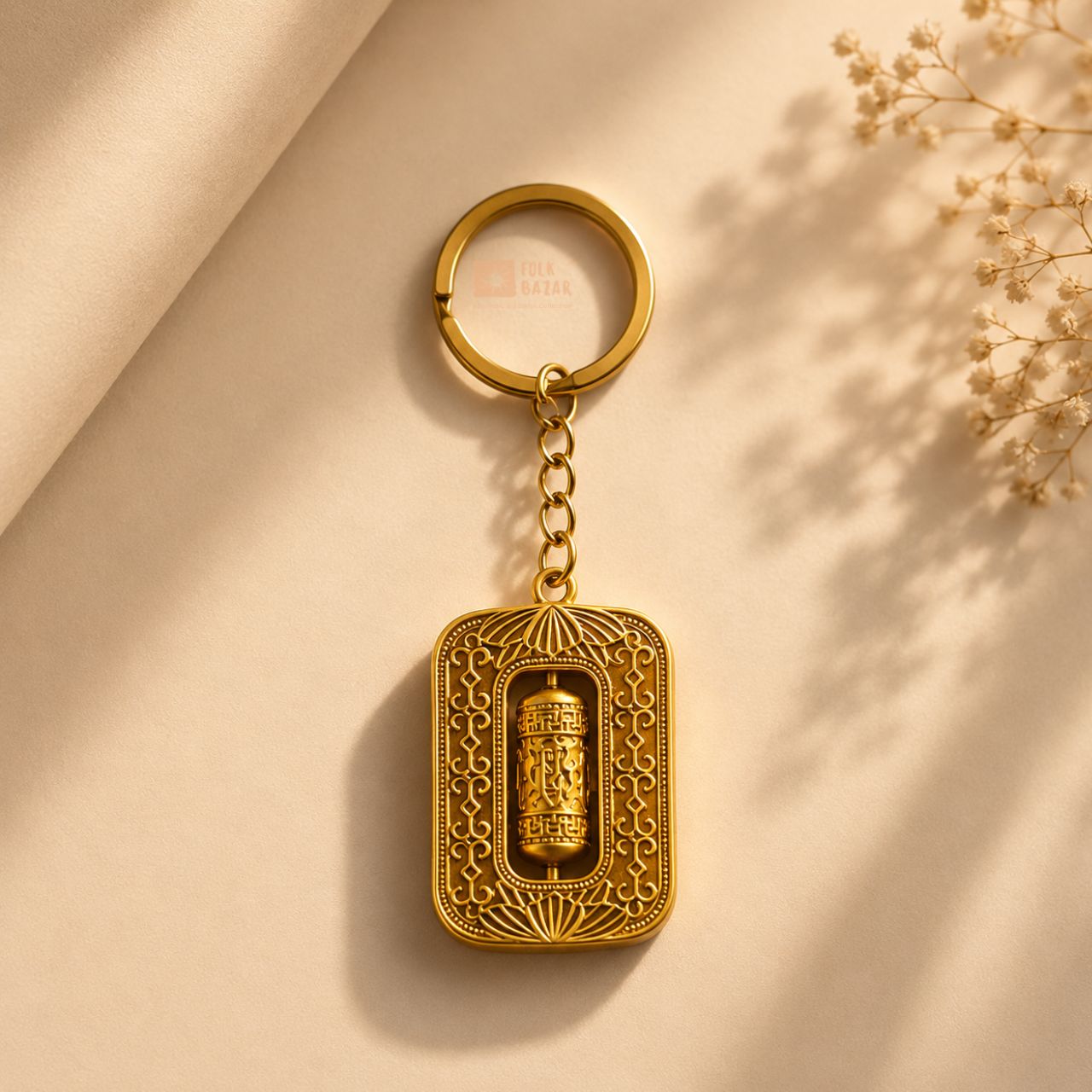 Rotating Mane Keychain