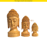 Sandalwood Buddha Bust