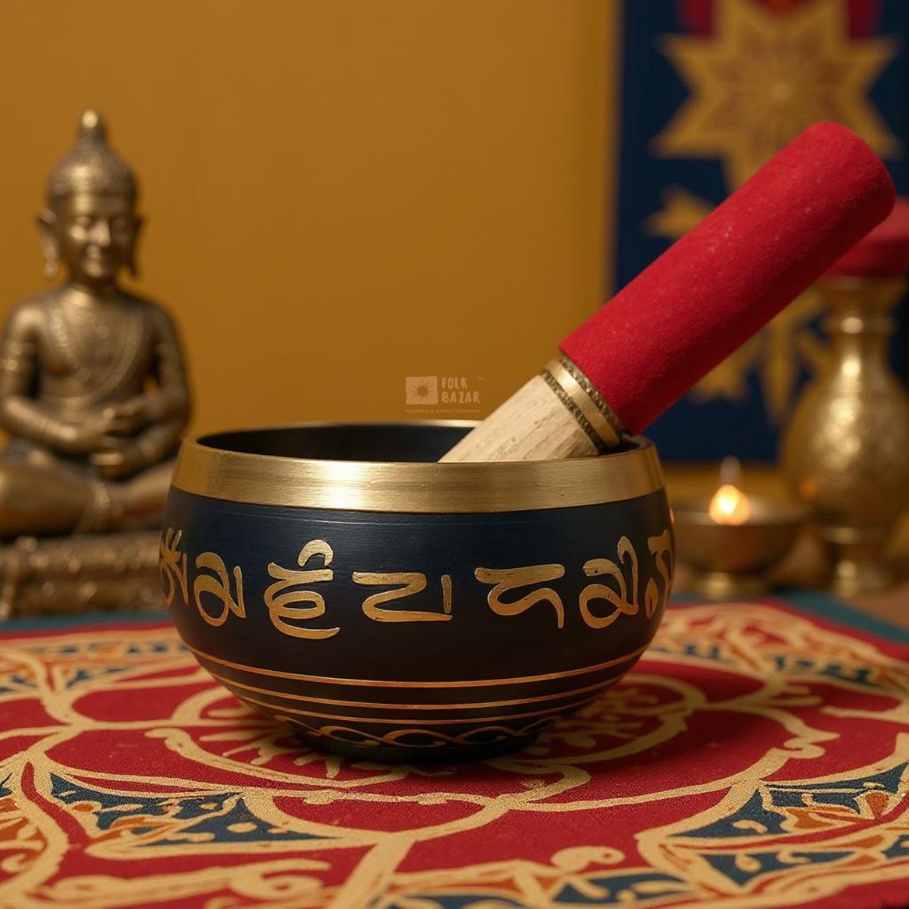 Tibetan Singing Bowl Set