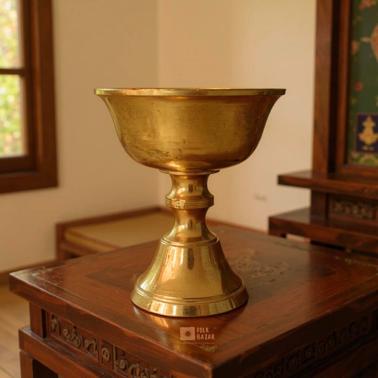 Special Brass Butter Lamp