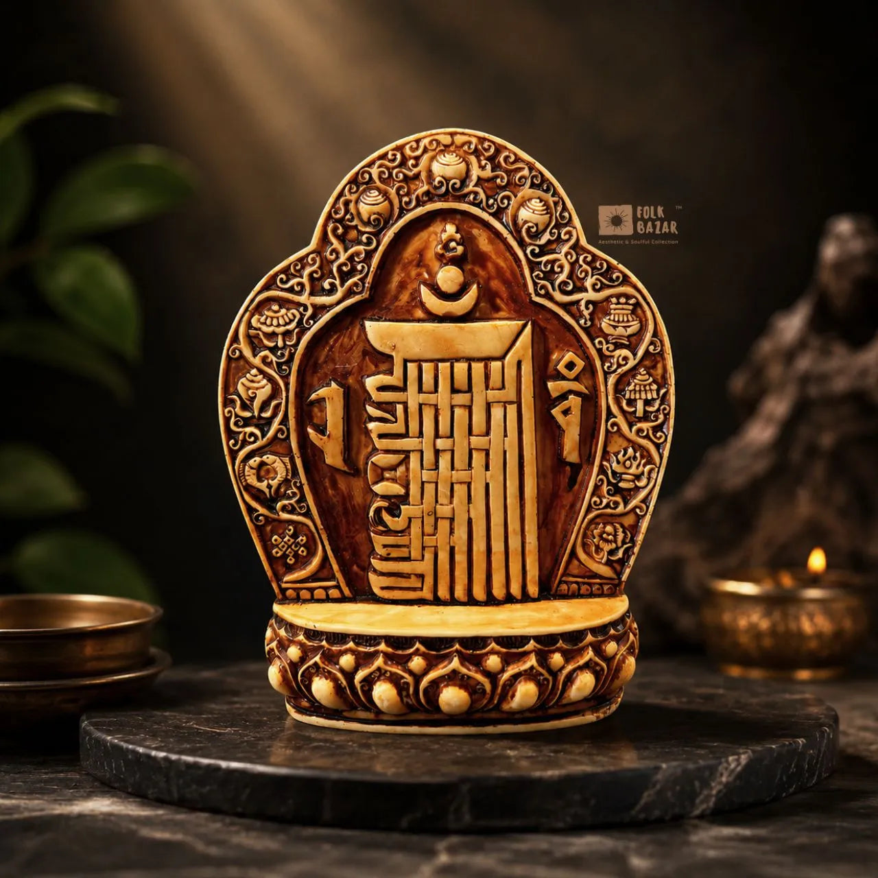 Kalachakra Table Plaque