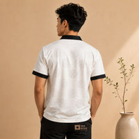 The Himalayan Emblem Polo - White