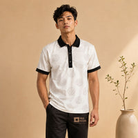 The Himalayan Emblem Polo - White
