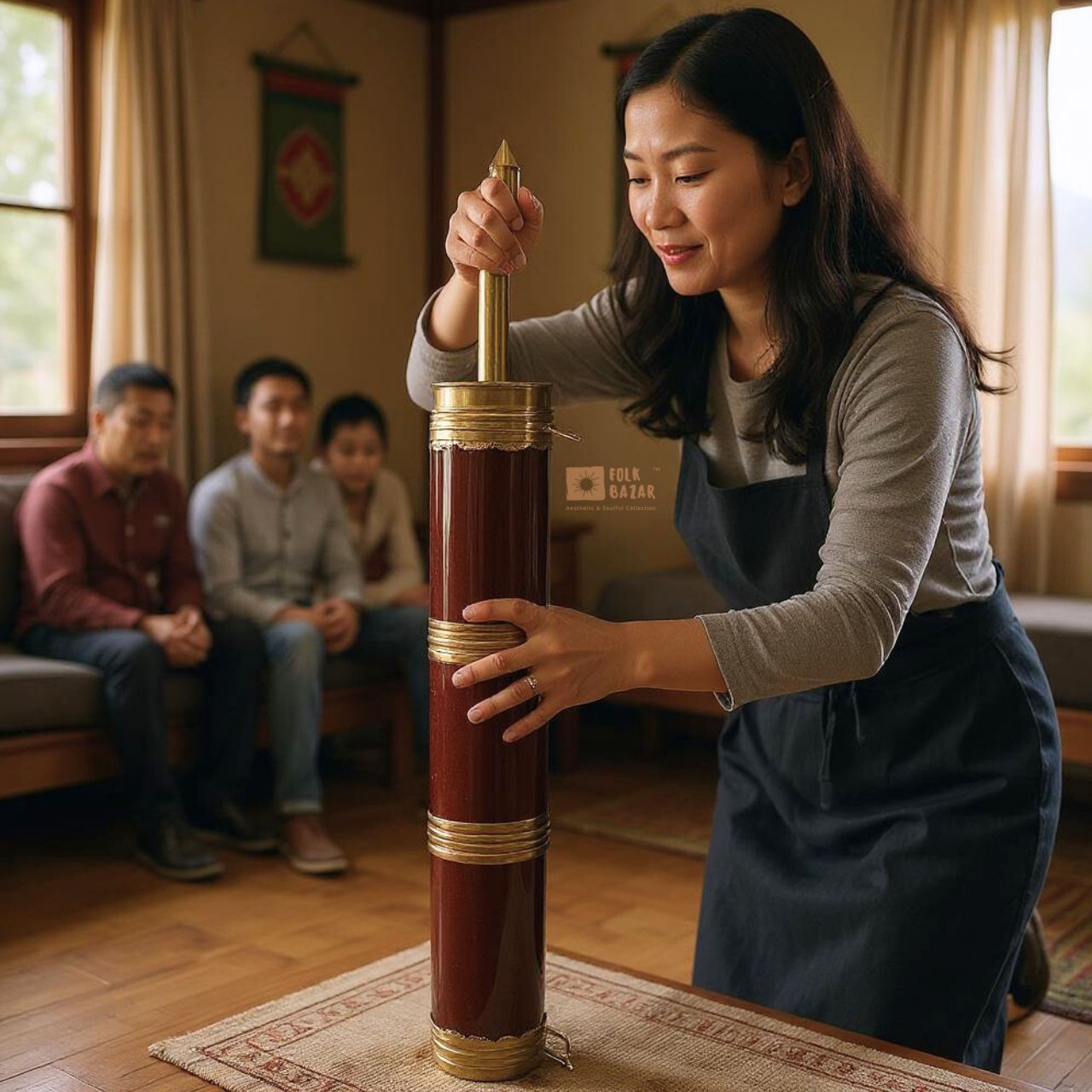 Tibetan Butter Tea Maker