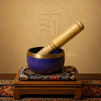 Tibetan Colorful Singing Bowl Set