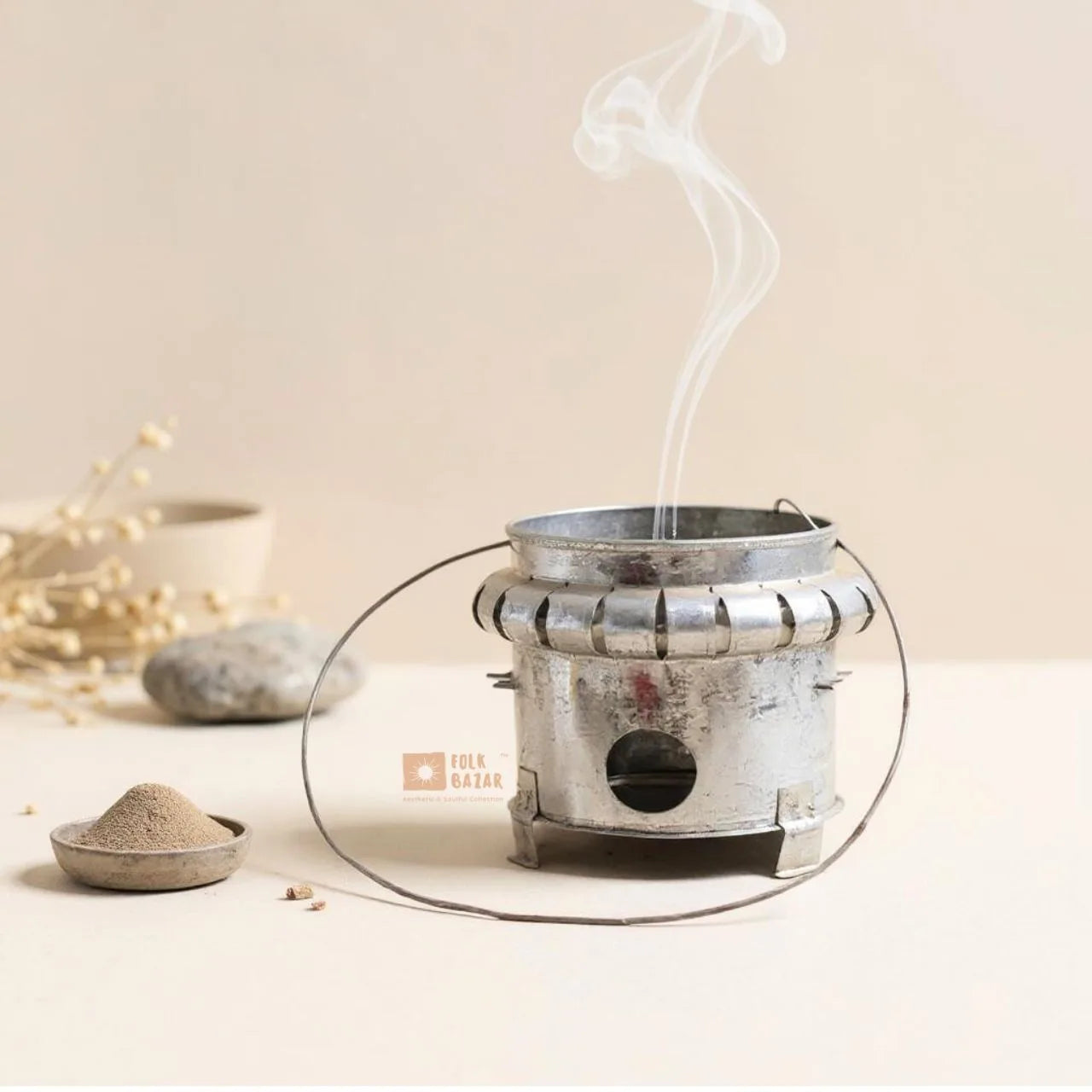Tin Incense Burner