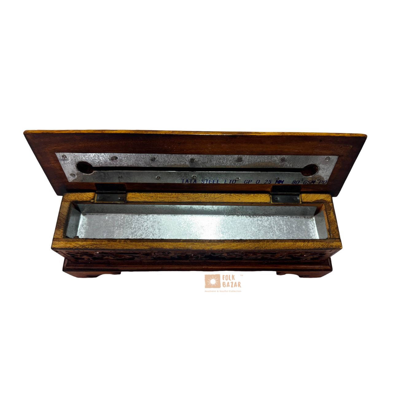 Wooden Incense Burner with Lid