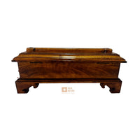 Wooden Incense Burner with Lid