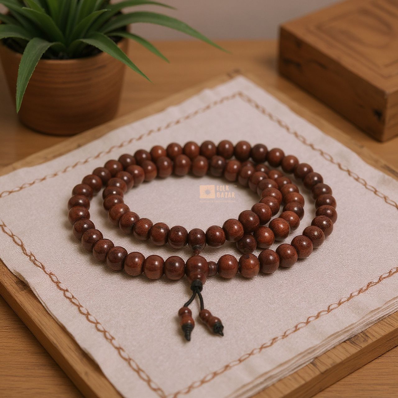 Wooden Beads Maala