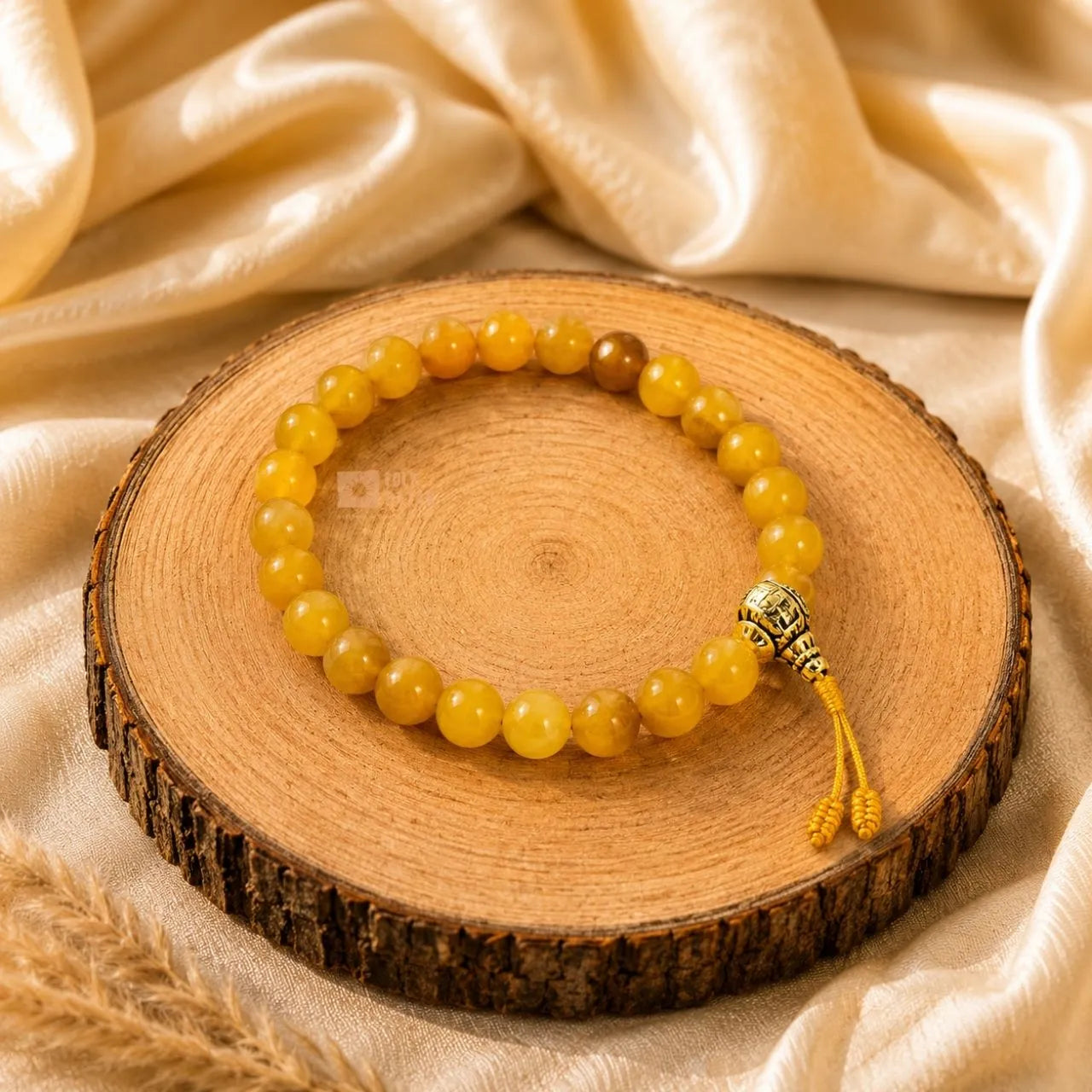 Yellow Jade Bracelet
