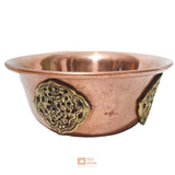 Carved Copper Ting (Offeringbowl) (Set of 7)