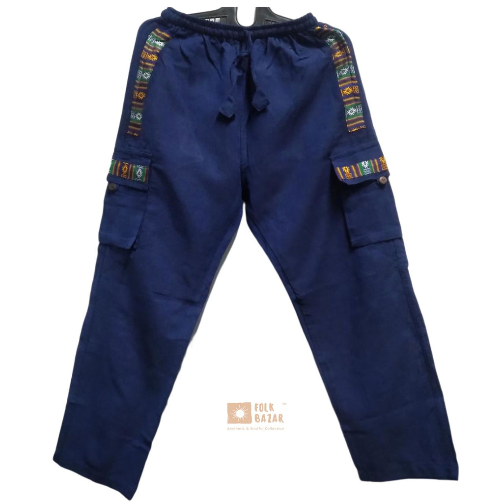 Dickies Pants: Flat Front 23214RDN Dark Navy Cargo Pants