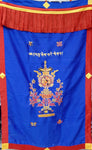 Tibetan Buddhist Raw Silk combined Eight Lucky Signs Door Curtain