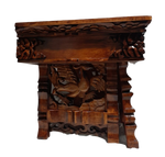 Tibetan Wooden Hand Carved Altar Table (Small Choksi)