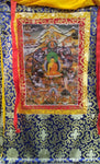 21 Buddha - Brocade Computer Canvas Printed Thangka