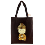 Buddha Zipper Tote bag