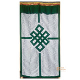 The Endless Knot Cotton Net Door Curtain
