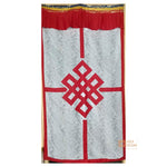 The Endless Knot Cotton Net Door Curtain