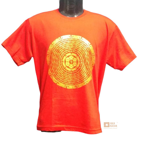 Cotton Tshirt - Orange