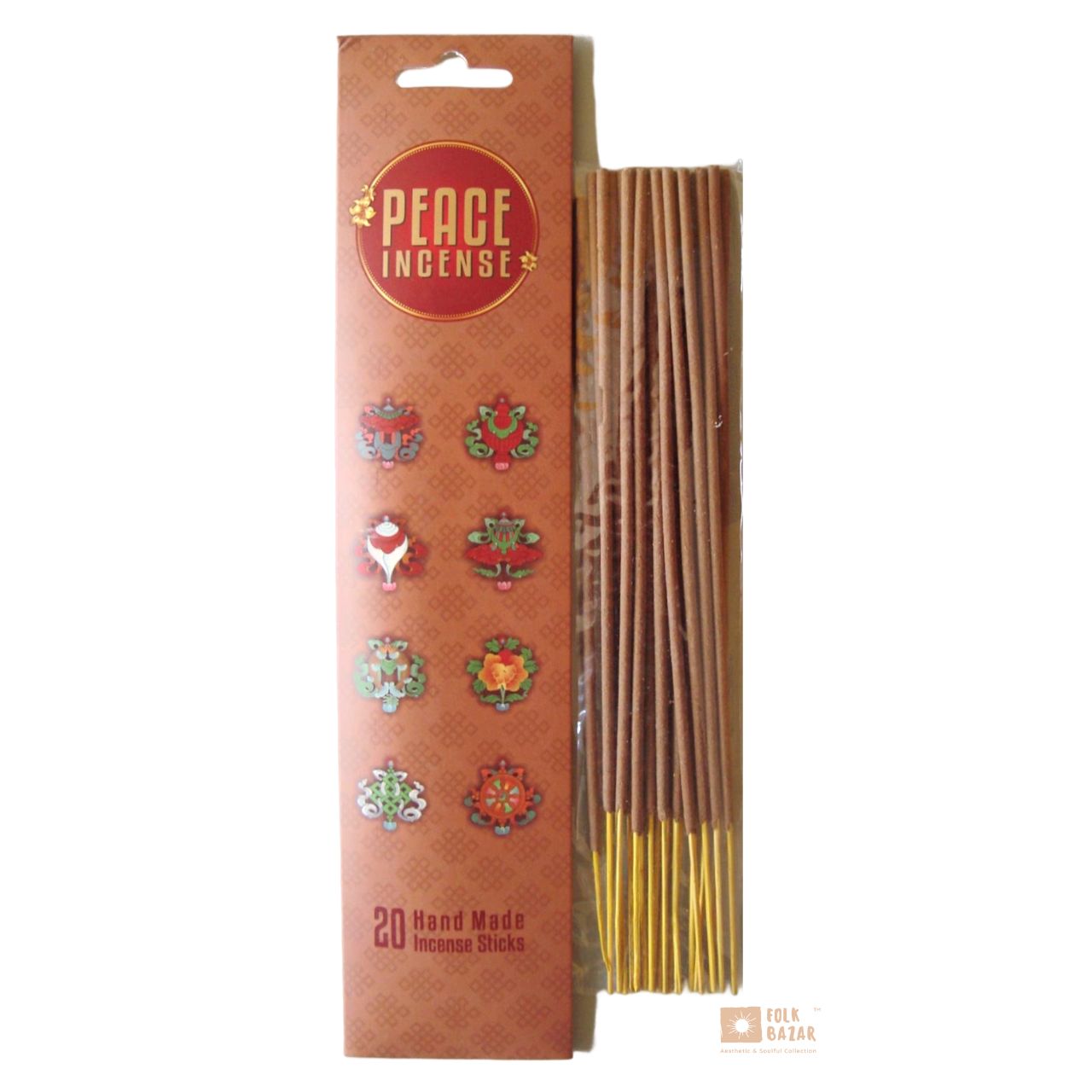 Handmande Peace Incense Sticks (20 sticks per pack)