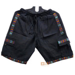 Cotton Shorts - Black (with extra pockets)