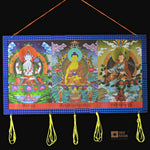 Gautama Buddha, Chenrezig, Guru Padmasambhava in 3 set  Frame