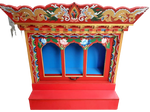 Wooden Hand Carved Chosem (Painted)